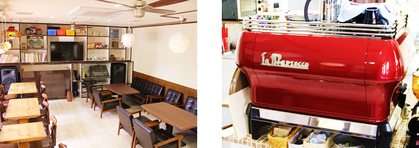 カフェコテスロ店内写真